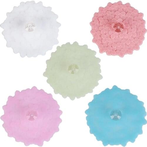 Driking Cup Lid Silicone Cup Lid Leakproof Resistant Reusable Cover Seal Cup Lid Coffee Mug Glass Cup Lid Cover Cup Accessories