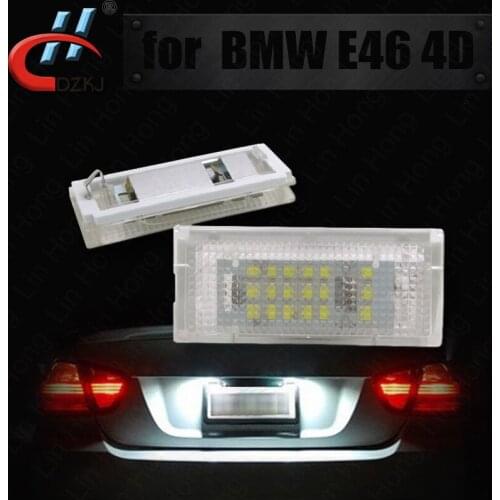 For BMW E46 4D(98-03) LED License LAMP