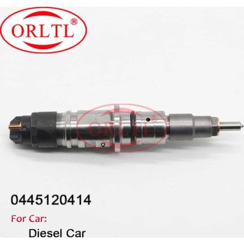 ORLTL cr fuel injector 0445120414 common rail injector 0 445 120 414 auto parts 0445 120 414 for CUMMINS 4983514 5256034 5289380