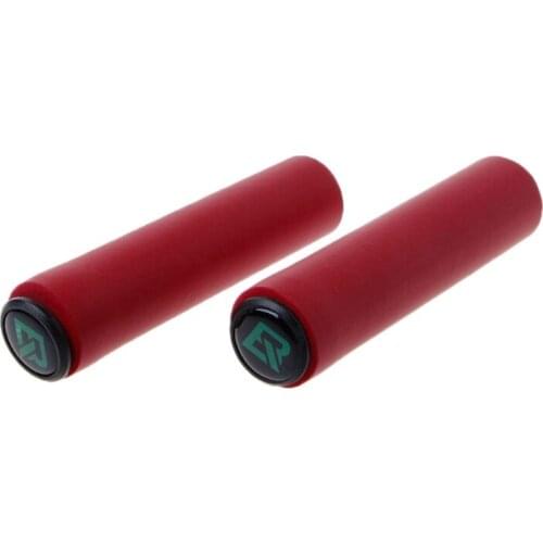 1Pair Bicycle Grips Silicone Sponge Handlebar Grips Soft Bike Grips Cycling Handlebar