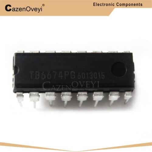 10pcs/lot TB6674PG TB6674P TB6674 DIP-16 In Stock