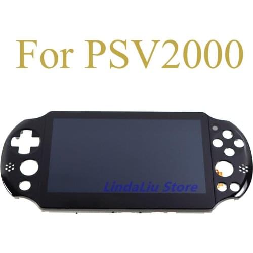 5pcs/lot Original new for ps vita psvita 2000 lcd display with touch screen digital assembled for psv2000 psv 2000