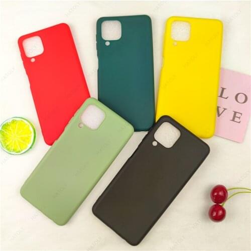 For Samsung Galaxy M32 Case Cover for Samsung Galaxy M32 A22 4G A52 A72 A03s Black Phone Shell Capa Fundas Silicone Candy Case