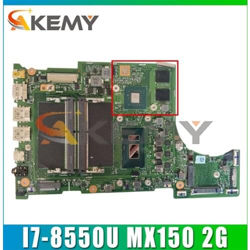 For Acer SF315-52 SF315-52G Laptop Motherboard With I7-8550U CPU MX150 2G-GPU DDR4 100% Test Working ER5EA Main Board