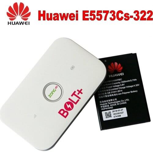 Lot of 10pcs HUAWEI E5573cs-322 4G LTE 150Mbps Mobile WiFi Unlocked White