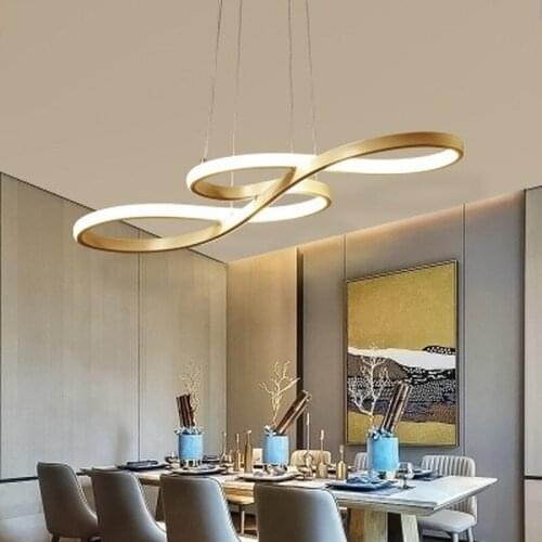 Kitchen aluminum silicon hanging restaurant hanging lamp creative modern new LED pendant lamp LB12184