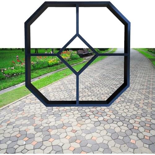Square DIY Pavement Mold Walk Maker Path Maker Brick Mold Concrete Form Stepping