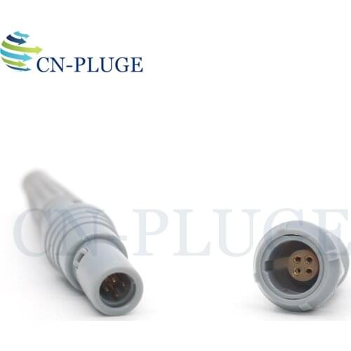 M10 Type 0P 4 pin Precision Instrument Connector Push-pull Self-locking Plastic Connector