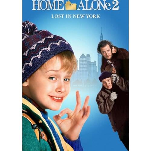 NEW HOME ALONE 2 MOVIE Art print Silk poster Home Wall Decor