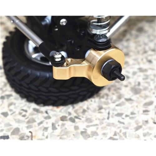 ​ Wheel Hub Carrier Cooper Front Steering for TAMIYA 1/10 4WD G500 58675 RC Car Parts