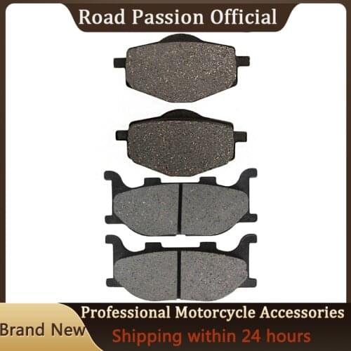 Road Passion Motorcycle Front & Rear Brake Pads For YAMAHA TDR125R TDR 125 R TDR125 125R 4GW GX1 1993-2003