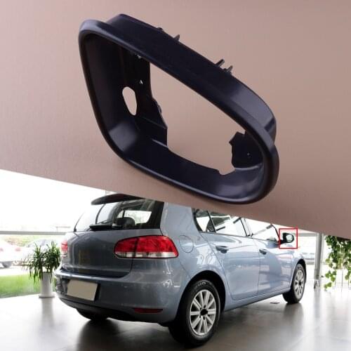 Right Rearview Wing Mirror Glass Holder Frame Bracket Support Surround Mount Fit for VW Golf MK6 Touran 6R0857602A 5K7 857 602