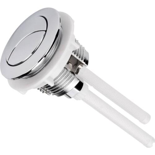 Professional Dual Flush Toilet Tank Round Valve Push Button Water Saving For Closestool Bathroom Accessories 38mm