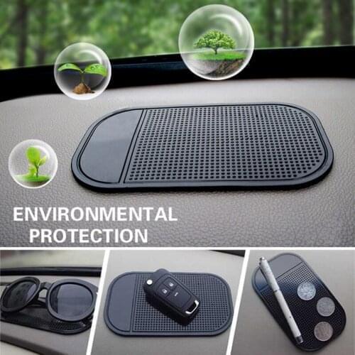 Anti-Slip Car Pad Magic Dashboard Anti-Slip Sticky Adhesive Pad Mat for Cell Phone Keys Sunglass GPS Electronic Devices