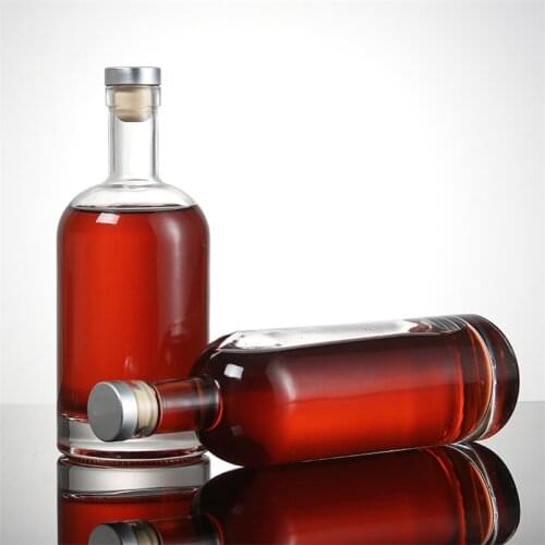 XMT-HOME high grade wine bottles empty alcohol liquor glass bottle wine container 1pc