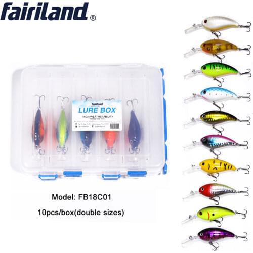 Fishing lure bait for fishing 7cm/2.8in 15g/0.53oz Crankbait Fishing Tackle Tremble Hooks Isca Artificial Fishing Bait 10 pcs