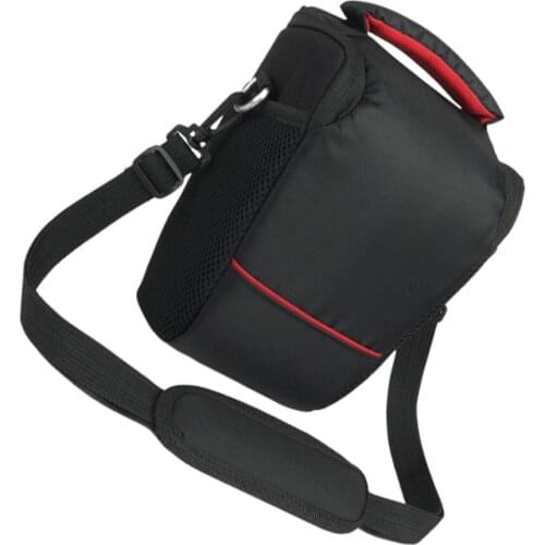 Photo Camera Sling Bag Shoulder Cross Digital Case Waterproof Rain Cover DSLR Soft Men Women Bag for Canon Nikon Sony SLR Nylon