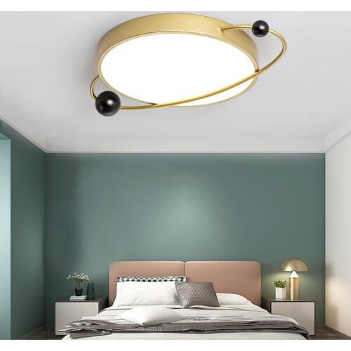 LED Ceiling Lamp Modern Round Childrens Room Lights Study Living Room Bedroom Lighting Fixtures Factory Direct LED Chandeliers