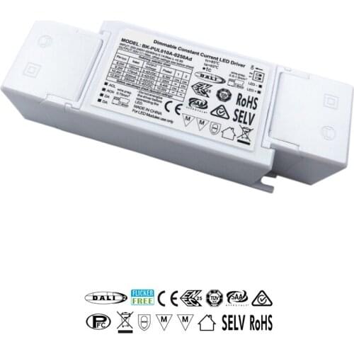 3-42V 150mA 175mA 200mA 250mA Selectable Constant Current DIP Switch Flicker Free DALI 2.0 LED Driver TUV SAA ENEC