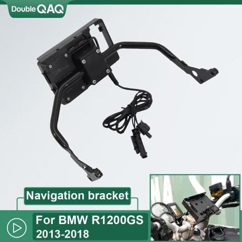 Mobile Phone Navigation Handlebar Bracket for BMW R1200GS ADV LC 13-18 R1250GS R 1200 GS Adventure R 1250 GS 2019