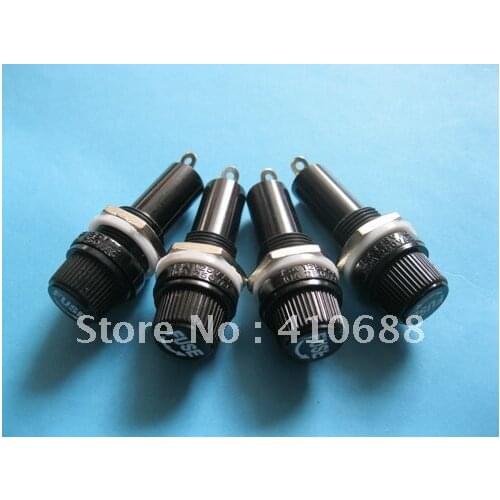 200 Pcs Fuse Holder FH043 10A 250V for 6x30mm Hot Sale HIGH Quality