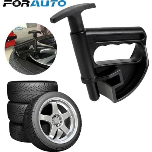 FORAUTO Black Rim Clamp Adaptor Tyre Machine Bead Pressing Car Tire Changer Bead Clamp Pry Wheel Changing Helper
