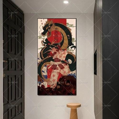Naruto Haruno Sakura Vintage Poster Wall Art Canvas Painting Nordic Decor Pciture Living Room Decoration Kids Gift Cuadros