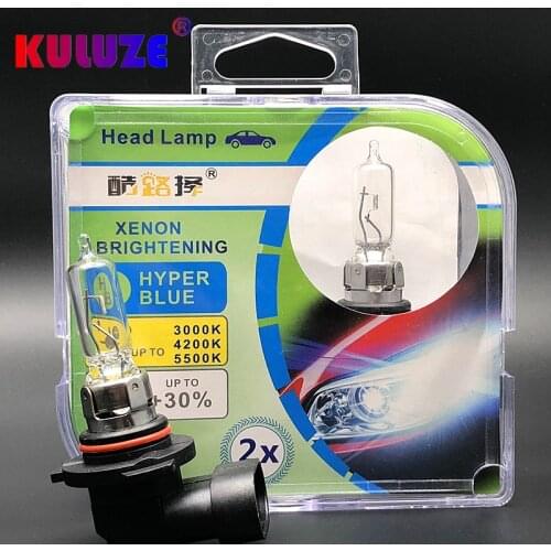 KULUZE HB3 HB4 12V 55W Light Standard Lamp 3200K 65W 9005 Headlight Auto Fog Lamp 9006 Car Halogen Bulb High Quality