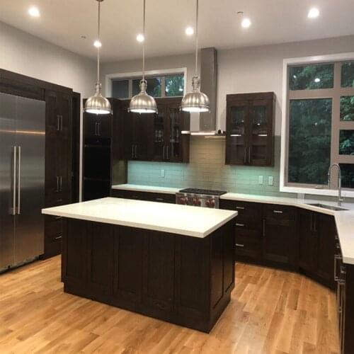 Modular Modern Antique Solid Wood Shaker Kitchen Cabinets