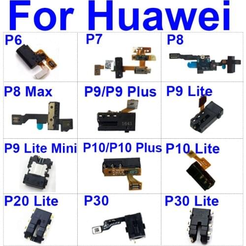 2019 New Audio Jack Flex Cable For Huawei P6 P7 P8 P9 P10 P30 Pro Max Lite Plus Headphone/Earphone Flex Ribbon Cable Replacement