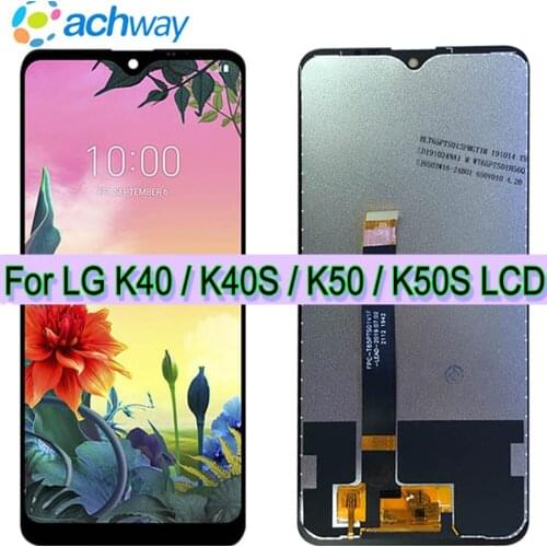 ORIGINAL 6.5''For LG K50S LCD Display Touch Screen Digitizer Assembly Replace For LG k50 K40 LCD Display 6.1 " For LG K40S LCD