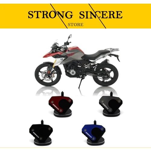 For BMW G310GS G 310GS G 310 GS 2017-2018 Motorcycle Kickstand Extension Plate Foot Side Stand Enlarge Pad