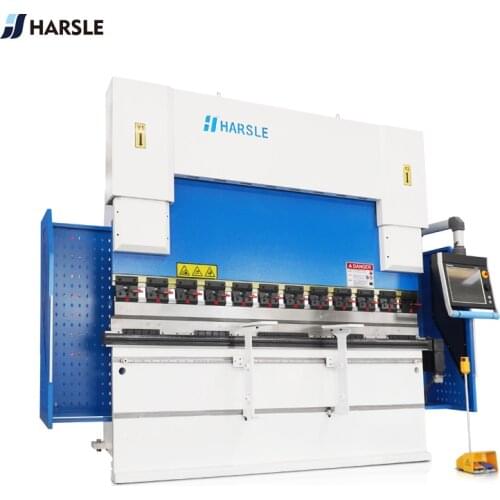 HARSLE 100T Manual Sheet Bending Machine With DA66T Controller