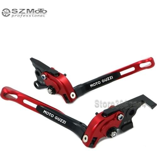 For MOTO GUZZI GRISO 2006-2014 1200 SPORT 2007-2013 STELVIO Motorcycle Folding Extendable Adjustable Brakes Clutch Levers CNC
