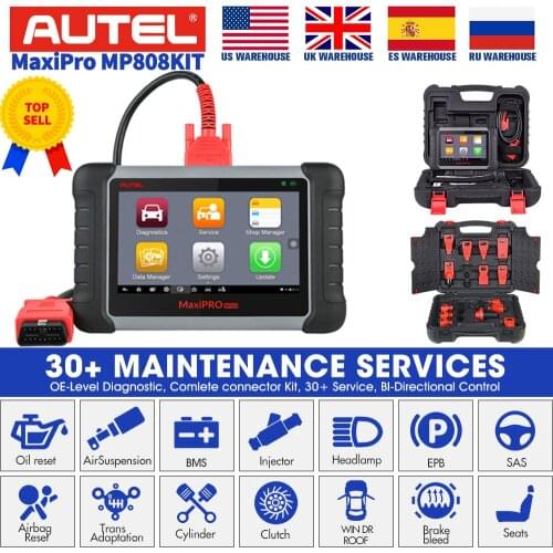 Autel MaxiPRO MP808K OBD2 Scanner Auto Diagnostic auto Tool OBD car diagnostic auto scania scaner automotriz profesional vag com