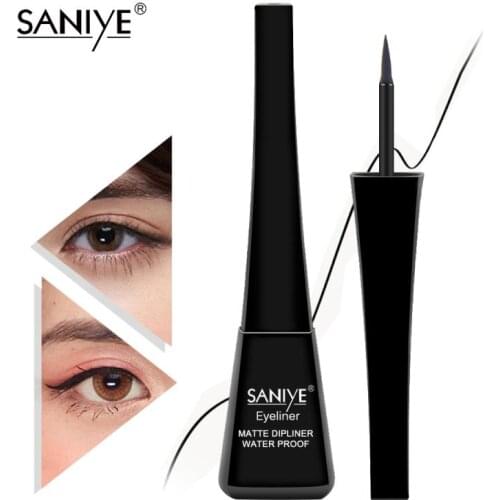 6ml Eyeliner Long-lasting Waterproof Black Liquid Eye Liner Quick Dry Not Blooming Eyeliner Eye Cosmetics Maquiagem TSLM2