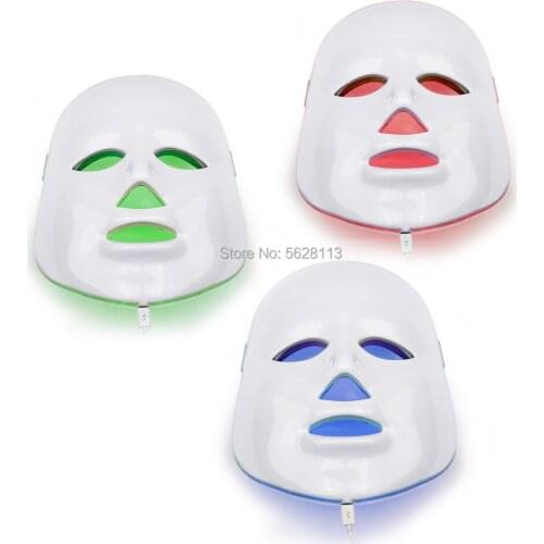 NORLANYA LED Face Mask, Photontherapy Facial Mask Device, Red Light Therapy for Wrinkle, Acne, Skin Rejuvenation - 3 Colors