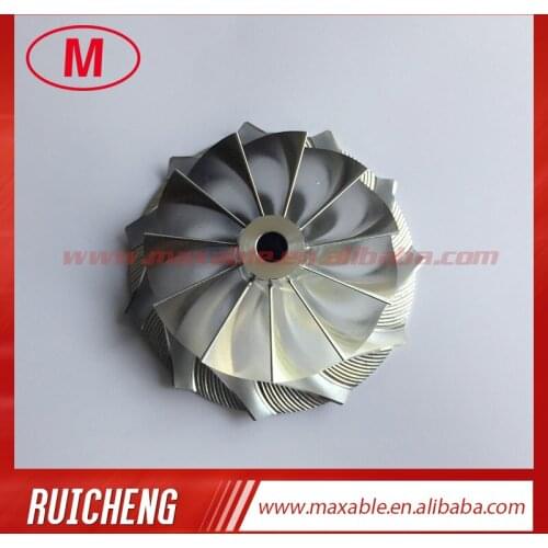 TD04HL 16T 49189-00016 43.43/56.02mm 11+0 blades turbo billet/milling/aluminum 2618 compressor wheel for 49189-01330/1350/1450