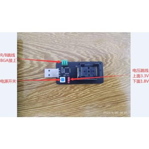 AU6989-GTC test stand BGA152TSOP48 Test Socket