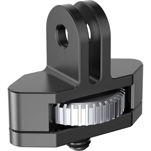 Universal 1/4 Screw Head Camera Mount Aluminum Alloy 360 Rotation Adjustable Adapter for POCKET 2 Insta360 ONE X2/X Accessories