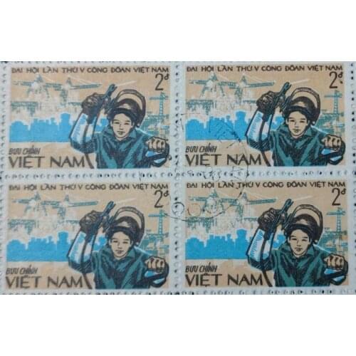 4PCS block ， Post Stamps Postage Collection