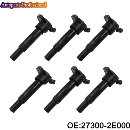 6 pcs/lot New 27300-2E000 Ignition Coil For Hyundai Elantra Kia Soul Forte 1.8L 2.0L 2011-2014 C1804 / UF651 car accessories