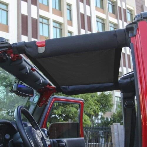 Car Roof Sunshade Awning Hammock for Jeep Wrangler & Wrangler Unlimited 1987-2020 LJ,YJ,TJ, JK, JKU, JL,JLU