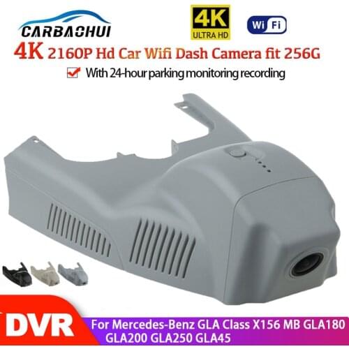 Car Driving Video Recorder DVR Control APP Wifi Dash Cam HD 2160P For Mercedes-Benz GLA Class X156 MB GLA180 GLA200 GLA250 GLA45