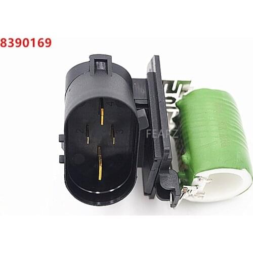 Free shipping HEATER BLOWER MOTOR FAN RESISTOR OE: 93341907 for VAUXHALL OPEL MERIVA 03-10 V8390169 V 8390169 8390169 93175501