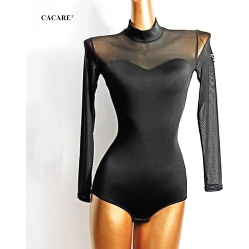 Bodysuit Women for Ballroom Dance Competition Dresses Waltz Latin Tango Dancing Dress Standard Flamenco Wear Costume D0759 Body