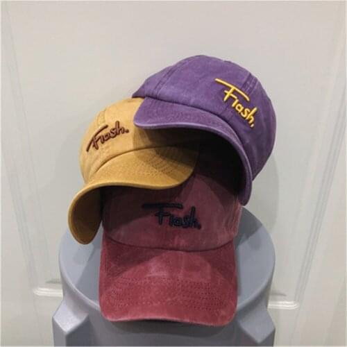 Mens and womens spring and summer baseball caps Korean edition monogrammed embroidered cowboy cap WS-2525