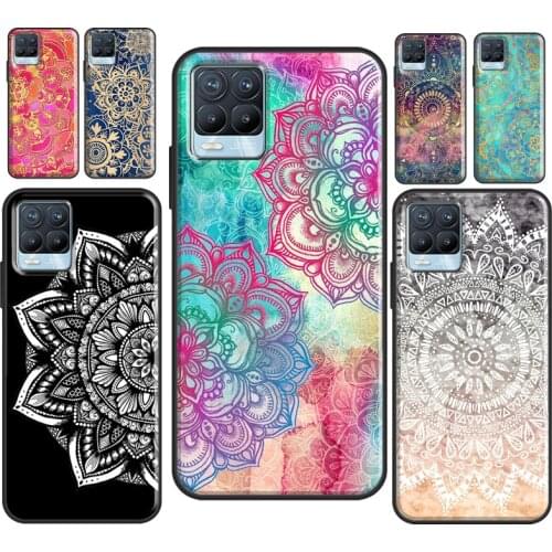 Elegant Mandala Floral Design For OPPO Realme GT Neo 6 7 8 Pro X2 X7 C11 C21 C3 Cover For OnePlus 8T 8 9 Pro Nord Case