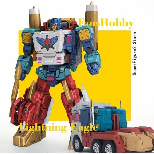 FansHobby FH MB-16 MB16 Lightning Eagle MB16A MB-16A Machine Eagle MB-12 MB12 Athena Minerva Transformation Toy Action Figure