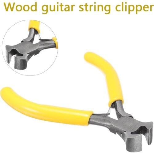 Guitar Fret Puller Stainless Steel String Pliers Nipper Puller Plier String Cutter Luthier Tools Fret Puller Guitar Repair Tool